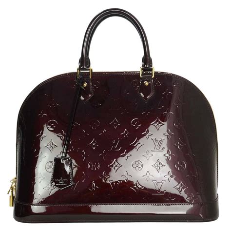 borsa louis vuitton monogram vernis alma gm|louis vuitton monogram vernis.